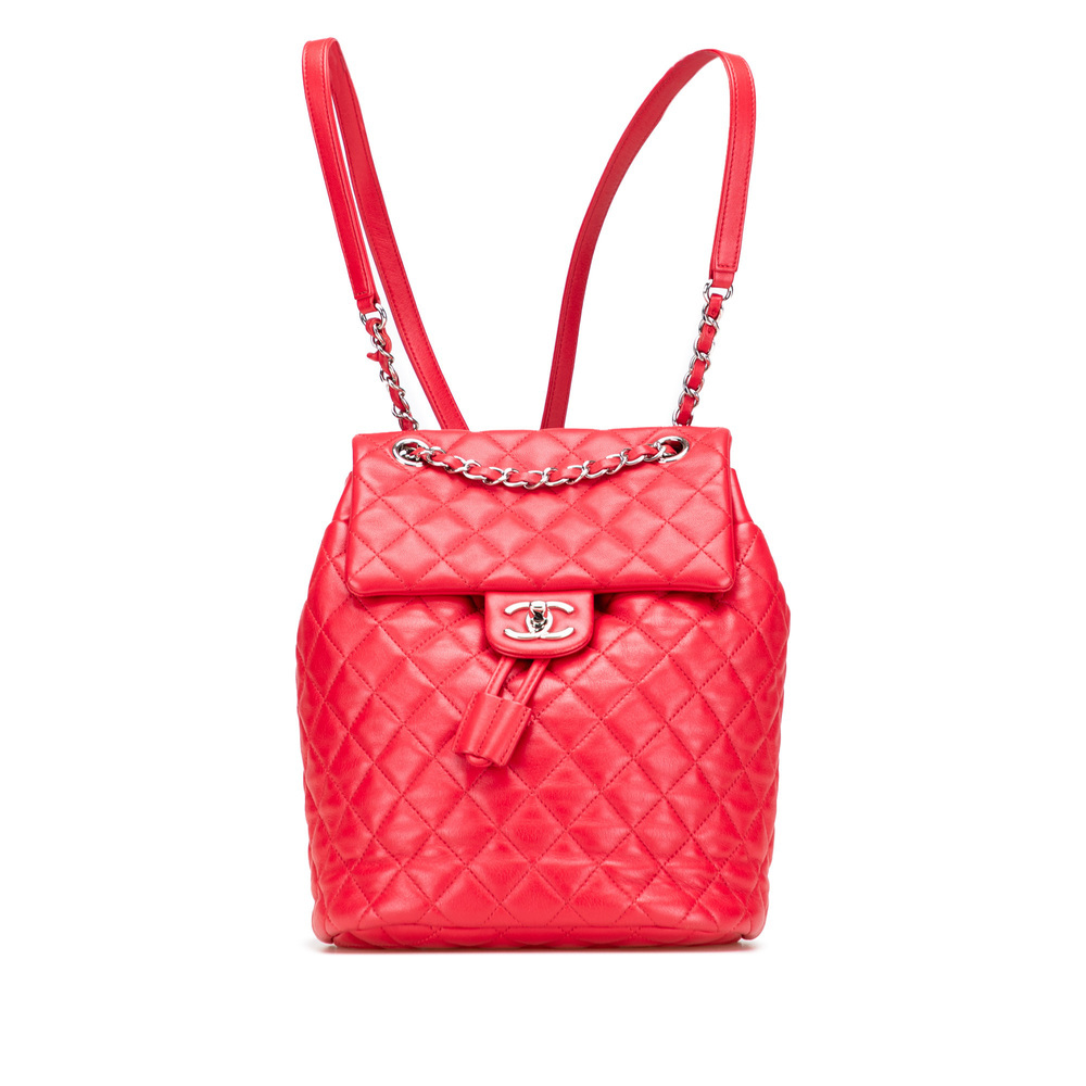 Pre-Loved Chanel Small Lambskin Urban Spirit Backpack
